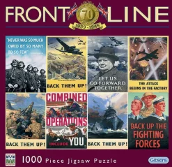 Gibsons Tekening|1000-1499<Frontline - puzzel van 1000 stukjes