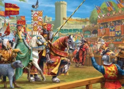 Gibsons Tekening|1000-1499<Het steekspel bij Warwick - puzzel van 1000 stukjes