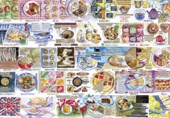 Gibsons Tekening|1000-1499<Pork Pies and Puddings - puzzel van 1000 stukjes