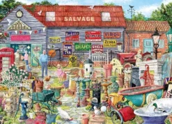 Gibsons Tekening|Dieren<Pots & Penny Farthings - puzzel van 1000 stukjes