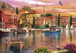 Gibsons Steden En Gebouwen|500-999<Sails at Sunset - 2 puzzels van 500 stuks