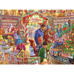 Gibsons Tekening|100-499<Santa's Sweetshop - puzzel van 250XL stukjes