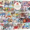 Gibsons Tekening|1000-1499<Space Hoppers & Scooters - puzzel van 1000 stukjes