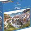 Gibsons Tekening|Steden En Gebouwen<Staithes - puzzel van 1000 stukjes