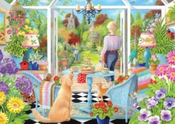 Gibsons Tekening|Dieren<Summer Reflections - puzzel van 100 XXL stukjes