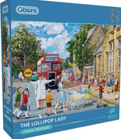Gibsons Tekening|1000-1499<The Lollipop Lady - puzzel van 1000 stukjes