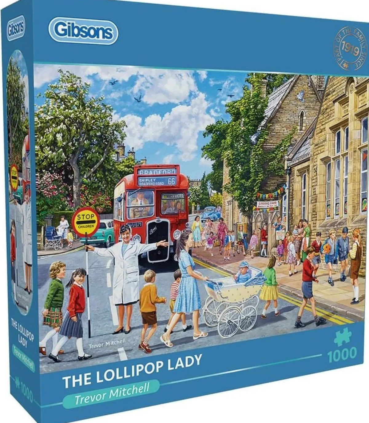 Gibsons Tekening|1000-1499<The Lollipop Lady - puzzel van 1000 stukjes