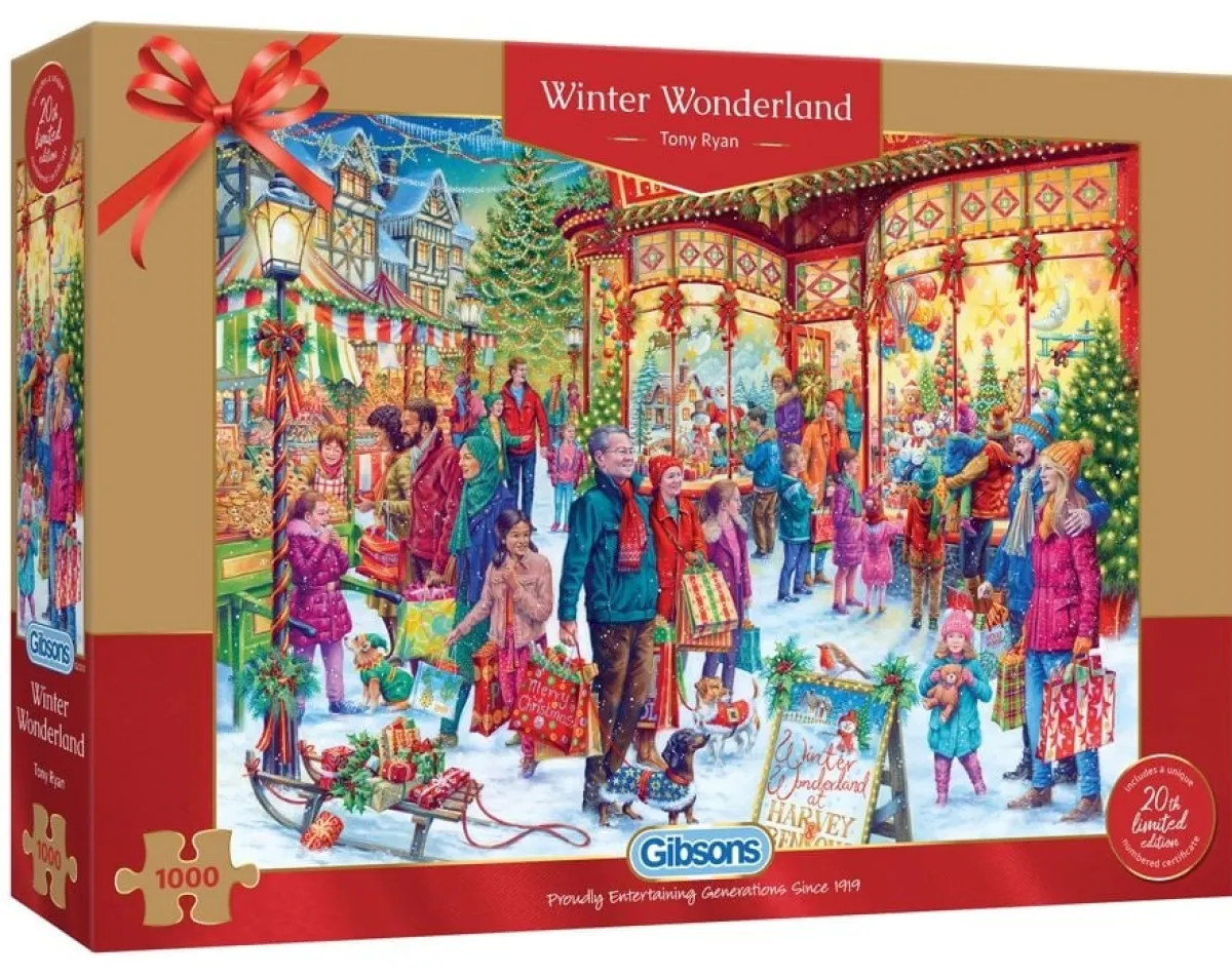 Gibsons Tekening|1000-1499<Winter Wonderland - Limited Edition - 1000 stukjes