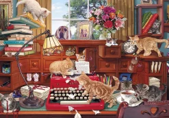 Gibsons Tekening|Dieren<Writer's Block - puzzel van 1000 stukjes