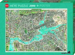 Heye Tekening|Kunst En Cultuur<City of Pop - puzzel van 2000 stukjes
