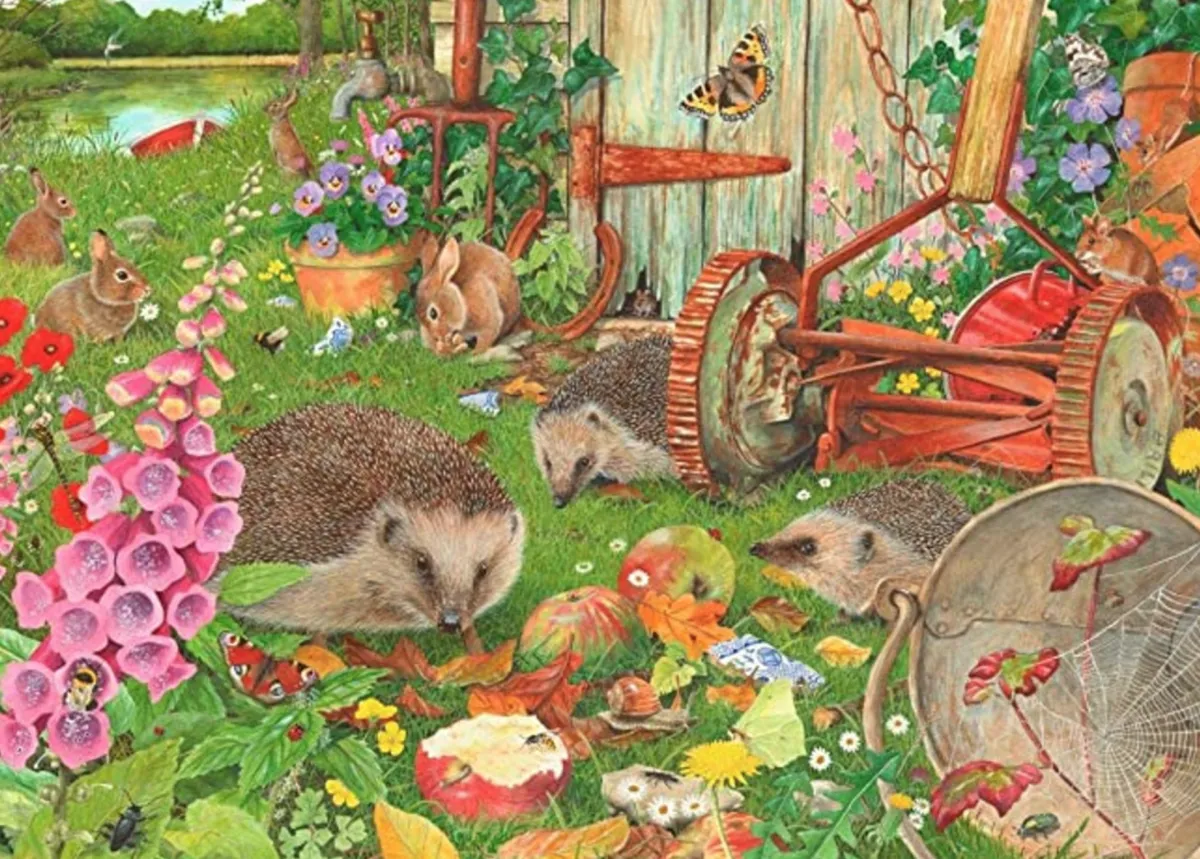 HOP Dieren|1000-1499<Bottom of the Garden - puzzel van 1000 stukjes