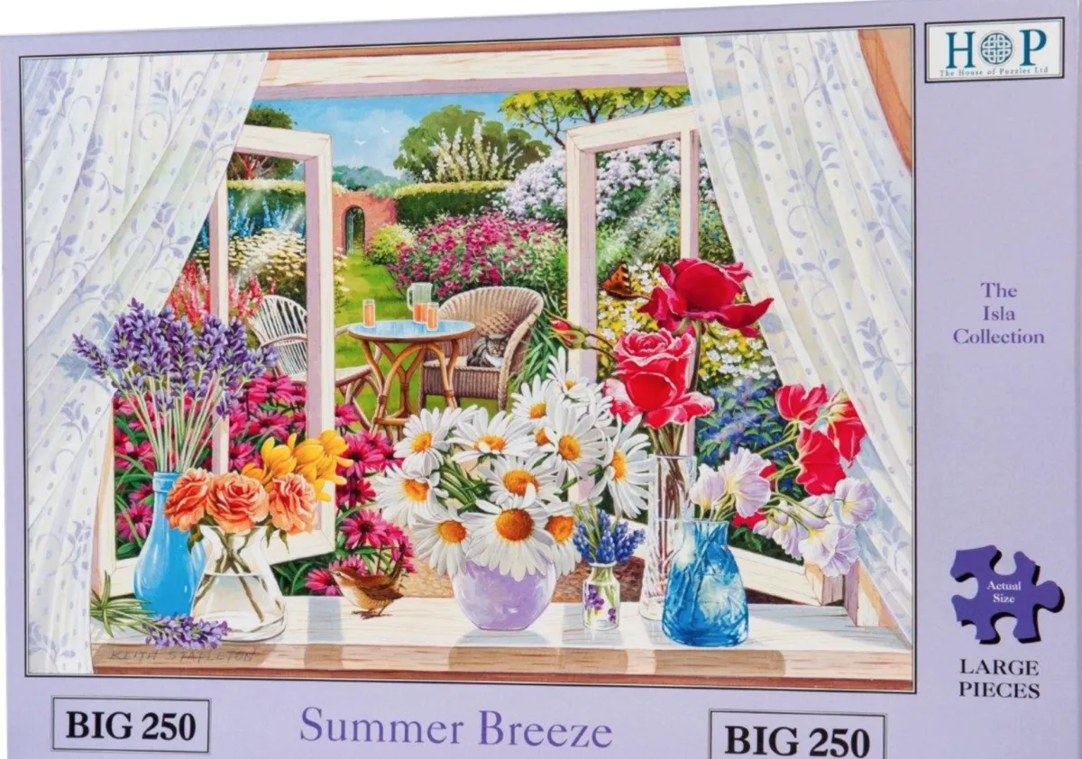 HOP Tekening|100-499<Summer Breeze - 250 XL stukjes