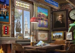 House of Holland Tekening|Kunst En Cultuur<Amsterdams Café - puzzel van 1000 stukjes