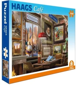 House of Holland Tekening|Kunst En Cultuur<Haags Café - puzzel van 1000 stukjes