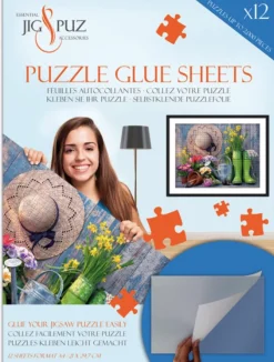 Jig and Puz Puzzellijm<Zelfklevende puzzelfolie voor 2000 stukjes