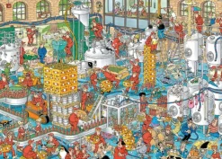 Jumbo 1000-1499<Ambachtelijke brouwerij - Jan van Haasteren - puzzel van 1000 stukjes