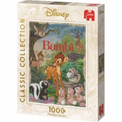 Jumbo Disney, Pixar, Marvel|Tekening<Bambi - puzzel van 1000 stukjes