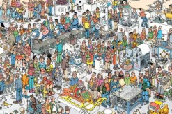 Jumbo 1000-1499<Beurs van de toekomst - Jan van Haasteren - puzzel van 1000 stukjes