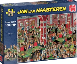 Jumbo 1000-1499<Crazy Casino - Jan van Haasteren - puzzel van 1000 stukjes