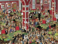 Jumbo 1000-1499<Crazy Casino - Jan van Haasteren - puzzel van 1000 stukjes
