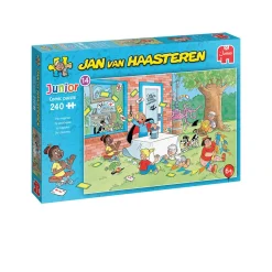Kinderen Jumbo Tekening|Legpuzzels<De Goochelaar - Jan van Haasteren - 240 stukjes