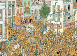 Jumbo 1000-1499<De inhuldiging - Jan van Haasteren - puzzel van 1000 stukjes