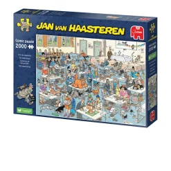 Jumbo 1000-1499<De Kattenshow - Jan van Haasteren - puzzel van 2000 stukjes
