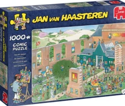 Jumbo Tekening|1000-1499<De Kunstmarkt - JvH - 1000 stukjes