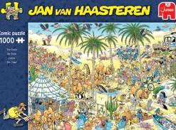 Jumbo Tekening|1000-1499<De Oase - Jan van Haasteren - 1000 stukjes