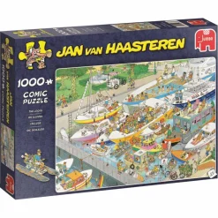 Jumbo Tekening|1000-1499<De Sluizen - JvH - puzzel van 1000 stukjes