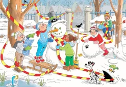 Kinderen Jumbo Tekening|Legpuzzels<De Sneeuwpop - Jan van Haasteren - 150 stukjes