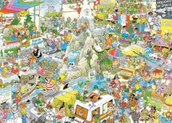 Kinderen Jumbo Tekening|Legpuzzels<De Vakantiebeurs - Jan van Haasteren - 1000 stukjes