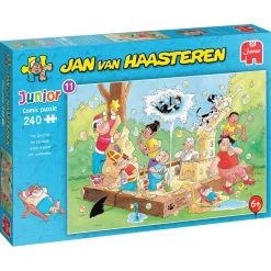 Kinderen Jumbo Tekening|Legpuzzels<De Zandbak - Jan van Haasteren - 240 stukjes