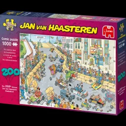 Jumbo 1000-1499<De Zeepkistenrace - Jan van Haasteren - puzzel van 1000 stukjes