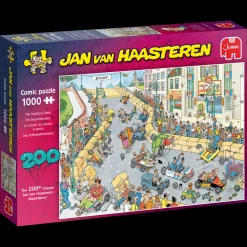 Jumbo 1000-1499<De Zeepkistenrace - Jan van Haasteren - puzzel van 1000 stukjes