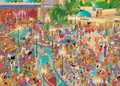 Jumbo 1000-1499<Efteling - Fata Morgana - Jan van Haasteren - puzzel van 1000 stukjes