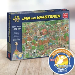 Jumbo Tekening|1000-1499<Efteling - Het sprookjesbos - Jan van Haasteren - 20045 - 1000 stukjes