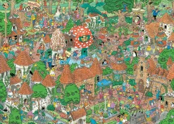 Jumbo Tekening|1000-1499<Efteling - Het sprookjesbos - Jan van Haasteren - 20045 - 1000 stukjes