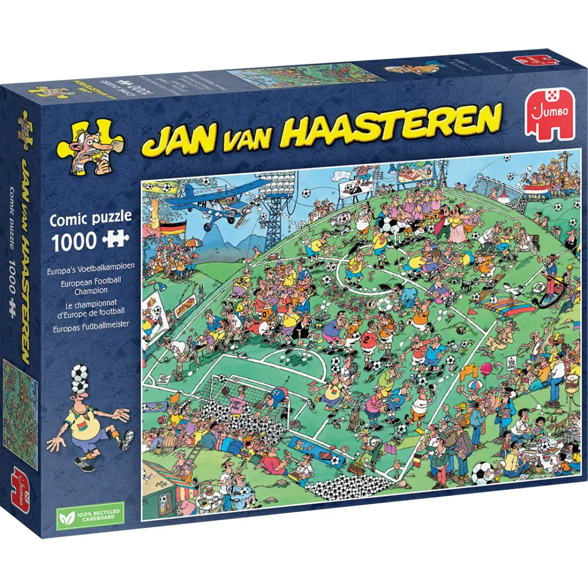Jumbo 1000-1499<Europa's Voetbalkampioen - Jan van Haasteren - puzzel van 1000 stukjes