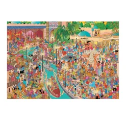 Jumbo 2000 En Meer<Fata Morgana - Jan van Haasteren - puzzel van 5000 stukjes