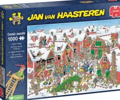 Jumbo 1000-1499<Het dorp van de Kerstman - Jan van Haasteren - puzzel van 1000 stukjes