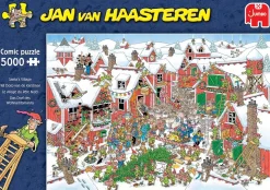Jumbo 2000 En Meer<Het dorp van de Kerstman - Jan van Haasteren - puzzel van 5000 stukjes