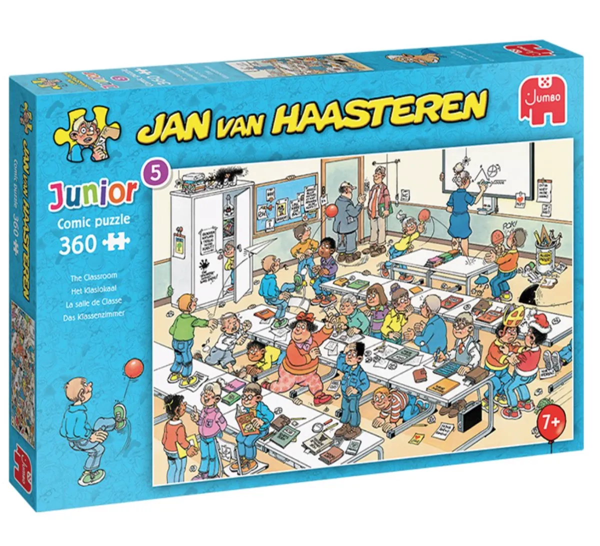 Kinderen Jumbo Tekening|Legpuzzels<Het klaslokaal - Jan van Haasteren - 360 stukjes