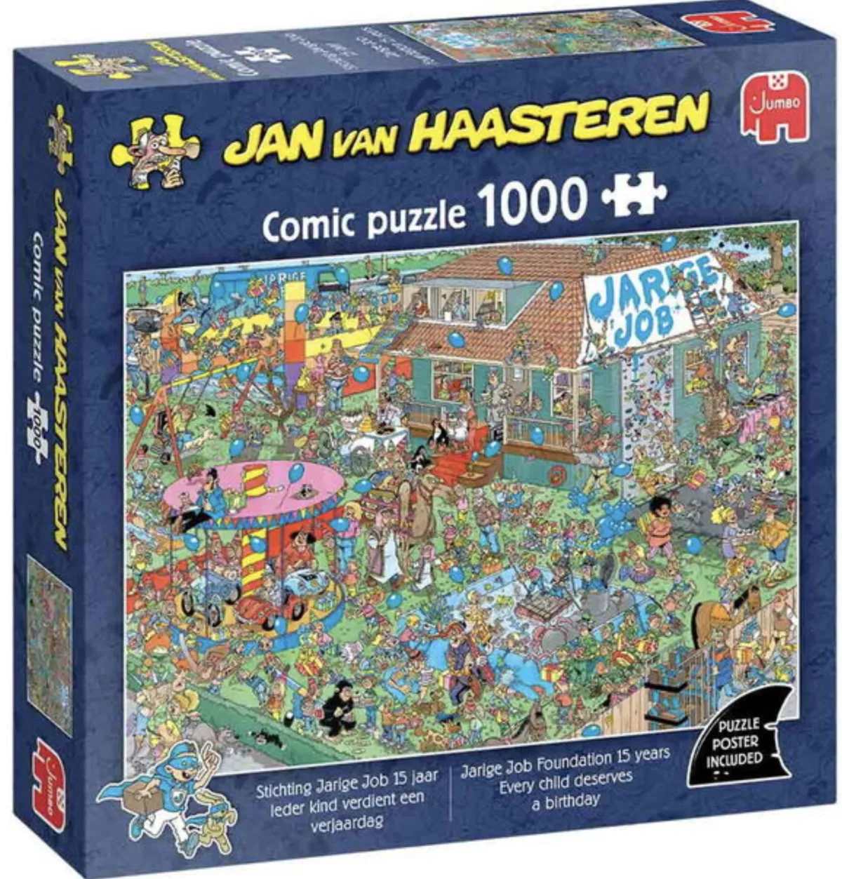 Jumbo 1000-1499<Jarige Job - Jan van Haasteren - 1000 stukjes