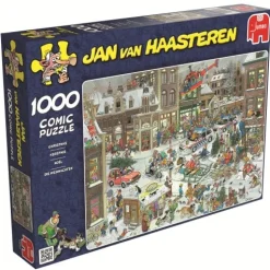 Jumbo Tekening|1000-1499<Kerstmis - Jan van Haasteren - 1000 stukjes