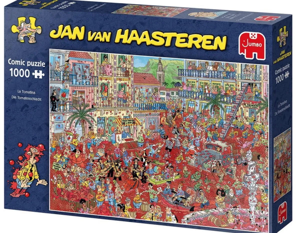 Jumbo Tekening|1000-1499<La Tomatina - JvH - 1000 stukjes