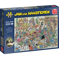 Jumbo 2000 En Meer<Mens Erger Je Niet - Jan van Haasteren - 2000 stukjes
