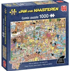 Jumbo Tekening|1000-1499<Op Hete Kolen! - Jan van Haasteren - puzzel van 1000 stukjes