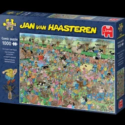 Jumbo Tekening|1000-1499<Oud Hollandse ambachten - Jan van Haasteren - 20046 - 1000 stukjes
