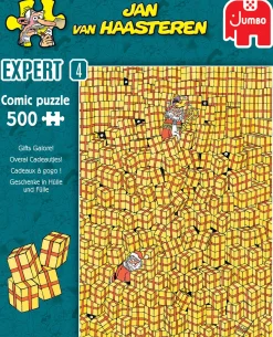 Jumbo 500-999<Overal Cadeautjes! - Expert 4 - Jan van Haasteren - puzzel van 500 stukjes
